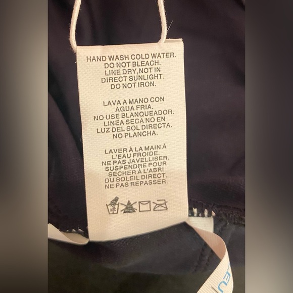 NWT Bleu Rod Beattie Woman’s Kore Scoop Neck One-Piece Black Swimsuit Size 10 - Picture 11 of 12